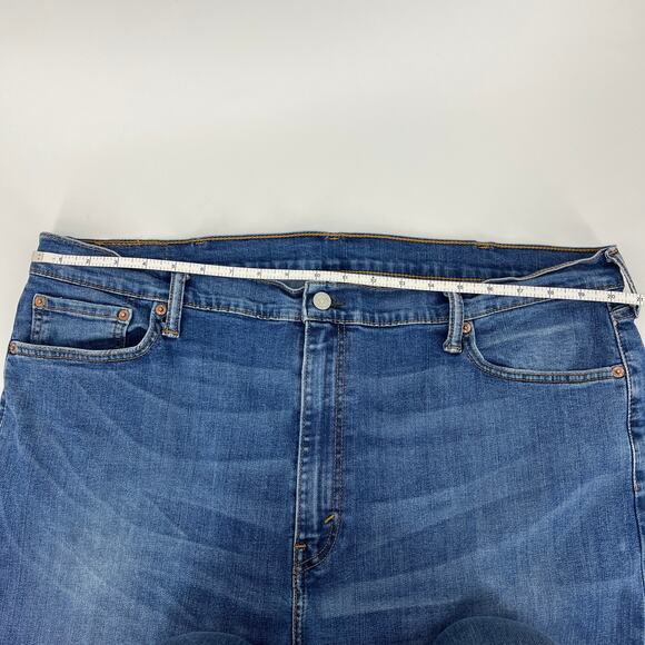 Levis 513 Mens Stretch Jeans Size 42 x 34 Straight Leg - Picture 4 of 8